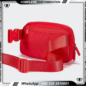 fanny Pack Checkered Nylon Savvy <b>Bum</b> <b>Bag</b> Fashion <b>Bag</b> Travel Shoulder Purse Belt Waist <b>Plus</b> - Product Image 5