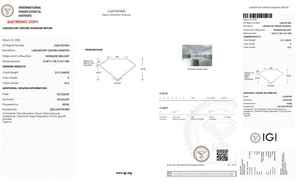 Diamante de 1 Quilate con Claridad VS, Certificado IGI, Corte Marquesa, Diamante Cultivado en Laboratorio, Diamante Suelto Hecho en Laboratorio para Anillo - Product Image 2