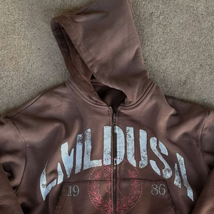 เสื้อฮู้ดแบบซิปครึ่งซิปสำหรับผู้ชายผ้าคอตตอนผสมแห้งเร็วพร้อมหน้ากากแบบปรับแต่งได้ - Product Image 6