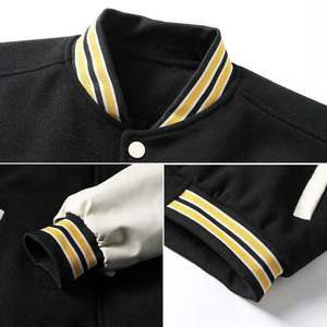 Fabricante de Chaquetas Universitarias DCY, Chaqueta Universitaria Personalizada, Jersey de Fútbol para Hombre, Chaqueta de Béisbol para Hombre al por Mayor - Product Image 3