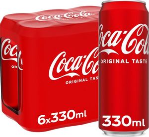Coca-Cola Original, Paquete de 24 Latas de 330 ml, Bebida Refrescante, Envío Rápido, Ofertas de Proveedor en Línea - Product Image 2