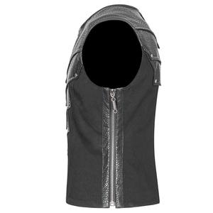 Vêtements de sport Gilet de moto en cuir bon marché Gilet de moto en cuir personnalisé de haute qualité - Product Image 3