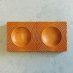 Moule à biscuits en bois Sunburst rond Biscuit timbre pâtisserie presse gaufrage outil cuisson Cutter traditionnel beurre sucre sablé - Product Image 5