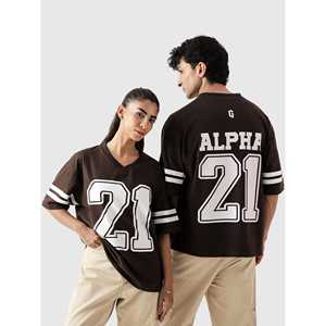 Conjunto Deportivo de Jersey Color Moka con Estampado Personalizado de los Detroit Lions, en Poliéster de Alta Calidad, Talla XL, Camiseta y Pantalones Cortos - Product Image 5