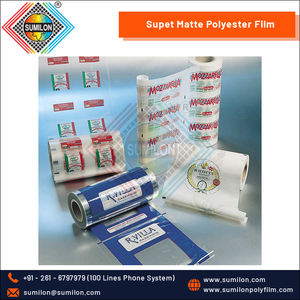 Rouleaux de film PET en polyester transparent à finition super mate Film d'emballage d'étiquetage de quantité en vrac souple haute clarté SUMILON S-111 - Product Image 6
