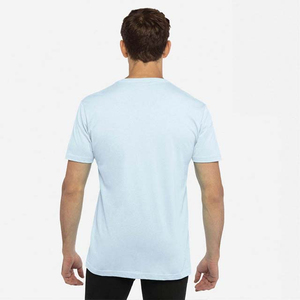 Camiseta Deportiva de Cuello en V para Hombre de Alta Calidad, 100% Algodón Poliéster, Corte Ajustado, Ropa Masculina, Talla Grande, Transpirable - Product Image 6