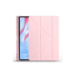 Funda para Huawei Honor Pad X8 Pro de 11.5 Pulgadas, HRMN, con Soporte Tríptico, Ranura para Lápiz, Color Oro Rosa, Fabricada con TPU, PU, PC y Cuero PU - Product Image 1