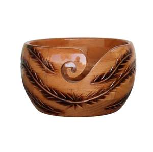 Traditional Wooden Bowl <b>Dinnerware</b> Fruits Salad Soup Serving Bowl Home Kitchenware Tabletop Restaurant Wedding Gift - Product Image 5