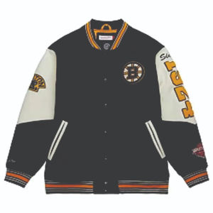 Vestes universitaires brodées pour hommes, chaudes pour l'hiver, avec col montant, style High Street, au meilleur prix - Product Image 6