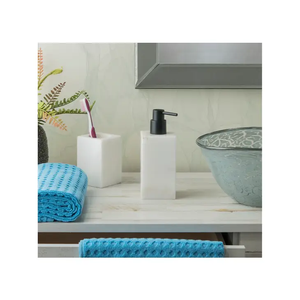 Glass Matte Bathroom Accessories <b>Set</b> Home Decor <b>Soap</b> Dispenser <b>Set</b> - Product Image 4