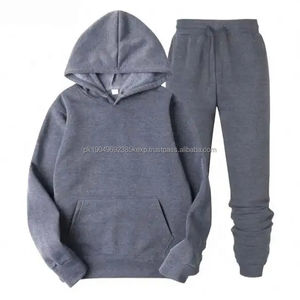 Winter Wear Customised Factory <b>Supply</b> Men's Comfortable Breathable Hoodie Set Lightweight Casual Training Wear Tracksuit - Product Image 6