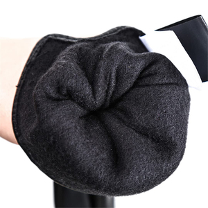 Gants de conduite doublés chauds en cuir véritable Unised-Compatible avec l'écran tactile - Product Image 6