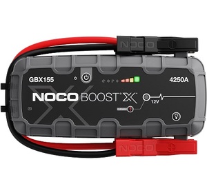 เครื่องช่วยสตาร์ทรถยนต์ NOCOS Boost X GBX155 รุ่นใหม่, 4250A UltraSafe - แบตเตอรี่ลิเธียม 12V, กล่องจ่ายไฟแบบพกพา - Product Image 1