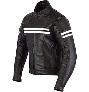 Alta calidad Otoño Invierno Biker Vintage Slim Jacket Chaqueta de motocicleta, ropa de carreras de autos de motocicleta, chaqueta de moto - Product Image 2