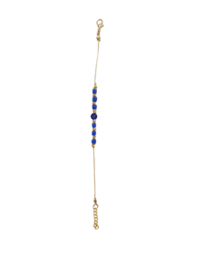 Bracelet en acier inoxydable plaqué pierres de zircon imitation perle DAFNI BIG PAZAR - Cadeau tendance d'Istanbul - Product Image 2