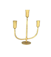 Support de bougie en métal fait main de haute qualité, écologique, style antique, décoration de Noël pour la maison, fournisseur en gros