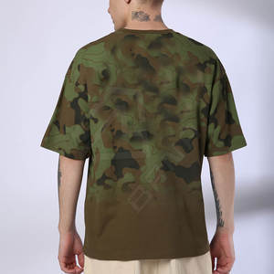 Logotipo personalizado Heavyweight Oversize camisetas Hombres 100% algodón Box Fit Gym Wear camisetas para hombres - Product Image 3