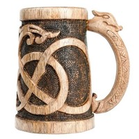 Chopes à bière en bois gravées sur mesure, couvercle en acier inoxydable anti-fuite, isolation sous vide, isolation thermique de 24 à 36 heures, utilisation en fête