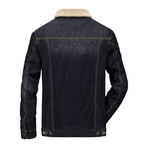 Ventes en gros de vestes en jean tendance surdimensionnées pour hommes, style sport personnalisé, veste en jean pour hommes pour les activités de plein air - Product Image 5