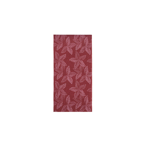Servilletas con Estampado de Hojas Color Borgoña, 40x40cm, Plegado 1/8, Toallas de Papel Suaves y Secas, 480 Unidades, B2B - Product Image 1