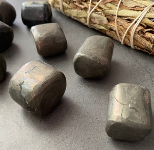 Pyrite หิน Pyrite ขัด,หินไพไรต์สำหรับบำบัดหินให้พลังงานและของตกแต่งเป็นของขวัญ-ซื้อหินธรรมชาติแฟชั่น - Product Image 6