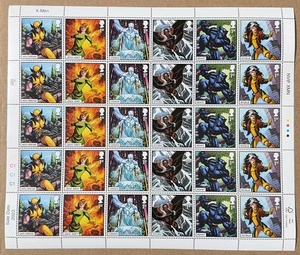Timbres Royaume-Uni de première qualité, ensemble de grands autocollants en vrac pour étiquettes et notes, autocollants de timbres-poste Royal Mail - Product Image 2