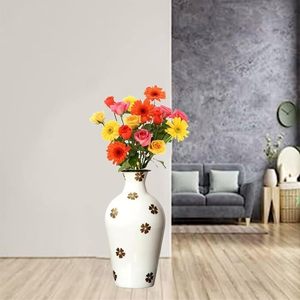 Vase à fleur unique en métal Design unique et élégant Vase à fleur chic en acier inoxydable Style contemporain pour n'importe quelle pièce - Product Image 1