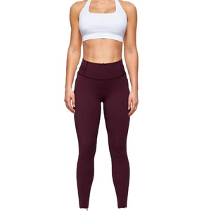 Legging femme dernière mode, vente chaude, faible MOQ, vêtements de yoga, legging confortable, couleur unie, MADE BY BS 2026 - Product Image 1
