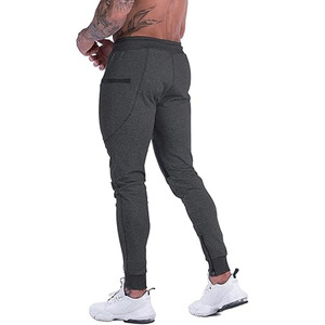 Pantalones informales de estilo europeo americano para hombre Pantalones de chándal de algodón de color sólido ajustados Pantalones de hombre fabricados por Dress Sports - Product Image 5