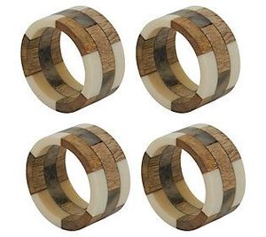 Indian-Made Luxury Napkin Rings Round <b>Paper</b> <b>Kitchen</b> Accessories for Table for Weddings Christmas Parties - Product Image 6