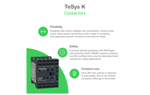 Contacteur AC écoénergétique Schneider Electric LC1K090087M7 pour applications CVC, agricoles et commerciales, fabriqué en France - Product Image 3