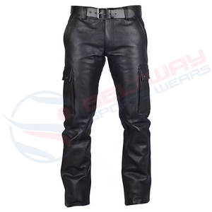 กางเกงหนังของผู้ชายเสื้อกันลมสไตล์สปอร์ตกันลม2024กระเป๋าระบายอากาศผ้าแคนวาส - Product Image 4