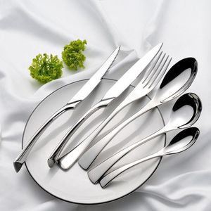 Ensemble de couverts en métal en acier inoxydable durable de haute qualité pour hôtels cafés restaurants usage professionnel quotidien - Product Image 3