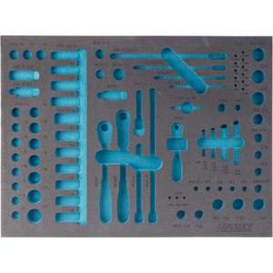 Estuches para Herramientas Hazet con Inserto de Espuma Suave de 2 Componentes para 163-139/90 - Product Image 1