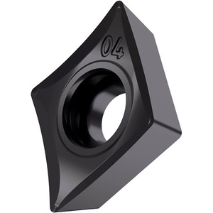 ISO ECGT 080304E-SF3T6310 D. 3.4mm Herramienta de Torneado con Inserto Rotatorio Indexable con Recubrimiento PVD, Tamaño PU 10 - Product Image 1
