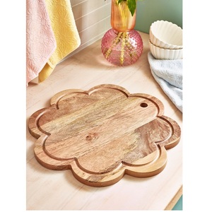 จานเสิร์ฟไม้มะม่วง - Product Image 1