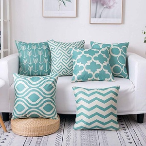 Wholesale Organic Cotton custom decorative abstract pillow cases for living room Low MOQ Luxury Cute Modern Luxury <b>Cushion</b> Cover - Product Image 6