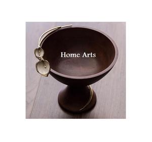 Tazón para servir con dátiles de madera de calidad superior, diseño fantástico, forma personalizada, tazón para servir frutas a buen precio en la India - Product Image 6