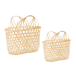 PRODUIT TOP Exportation depuis le Vietnam Paniers en bambou: une solution classique et écologique pour le stockage quotidien et le style - Product Image 1