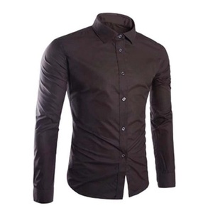 Vente en gros de chemises roses pour hommes, vêtements décontractés de qualité supérieure, coupe régulière, col montant, manches longues, chemise en flanelle à carreaux - Product Image 4