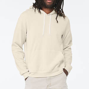 CVC Canvas Unisex Sponge Fleece Hoodie Heather Dust Unisex Texto personalizado Sudadera con capucha Ropa Personalizada Bella Canvas Hoodies - Product Image 3