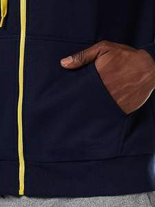 Hommes Gym Hoodies Zipper Hoodie Pullover Full Face Zipper Up Hoodie Wholesale Custom Printing Blank Full Zip Up Hoodie - Product Image 4