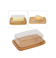 Boîte à beurre en bois pour restaurant, boîte de table, emballage personnalisé, coffret cadeau thé, rangement en bois, aspect luxueux, outil à fromage