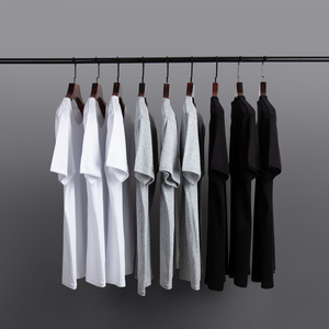 Camisetas de algodón 100% para hombre, venta al por mayor, camiseta de alta calidad 2025 para hombre, camiseta informal Vintage Hip Hop de verano, ropa para hombre - Product Image 2