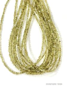 Cuentas de Cuarzo Herkimar con Recubrimiento de Diamante, Color Amarillo Miel Claro Natural, Calidad AAA, Tamaño 2-3 mm - Product Image 4