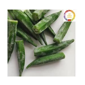 Okra frais coupé congelé du Vietnam emballé pour une fraîcheur maximale Idéal pour les restaurants, les supermarchés et les revendeurs - Product Image 2