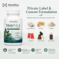 Capsules de Yerba Maté à Marque Blanche OEM – Énergie, Santé Intestinale, Soutien Digestif – Complément Herbal à Base de Plantes pour Adultes