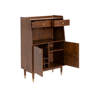 Aparador alto de madera de acacia Emiel - Product Image 3