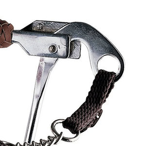 Broca de caballo Hackamore con cadena de bordillo y mejillas de 35cm | Combo ligero, tamaño personalizado, brocas de caballo más vendidas 2025 - Product Image 5