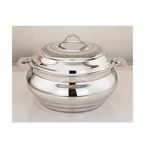 Olla de acero inoxidable versátil con mango de acero, perfecta para mantener las comidas calientes y frescas para cualquier ocasión o reunión a la venta - Product Image 5